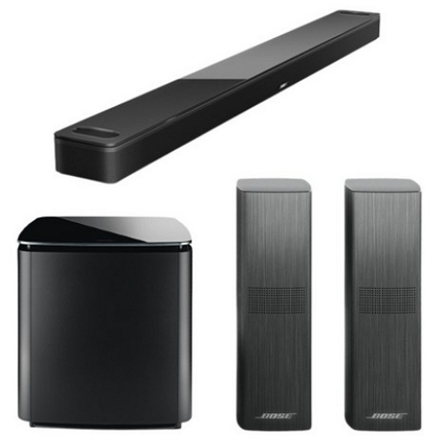 BOSE Smart Soundbar 900 + Bass Module 700 + Surround Speakers 700