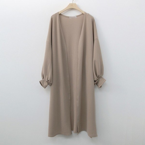 아이우먼 풍성퍼프나그랑가디건 NOQ565M408 빅사이즈