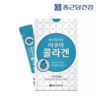 종근당건강 아쿠아 <b>콜라겐</b> 2g 30포