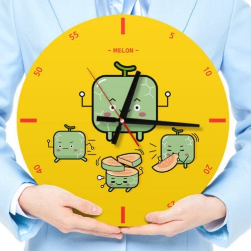 꾸밈  ik567-귀여운과일친구들_인테리어벽시계