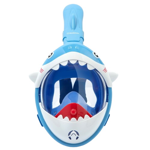 키즈 풀 페이스 스노클 마스크 블루 B4SKADV002BLU