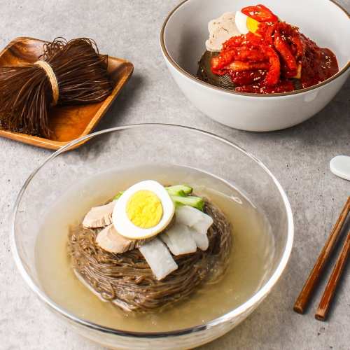 설악칡냉면 10인분+설악동치미육수5봉+양념장500g