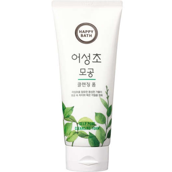 아모레퍼시픽 해피바스 어성초 모공 클렌징 폼 200g (5개)
