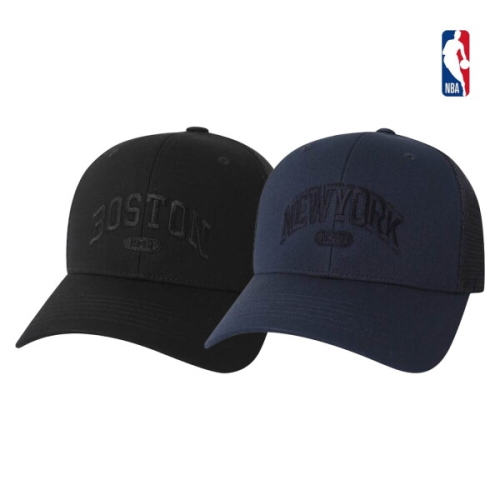 NBA 남녀공용 톤온톤 자수 빅사이즈 메쉬 하드볼캡 트러커캡 N265AP432P_이미지