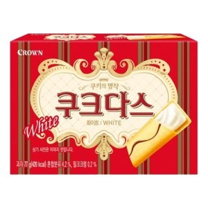 크라운 쿠크다스 화이트 10개