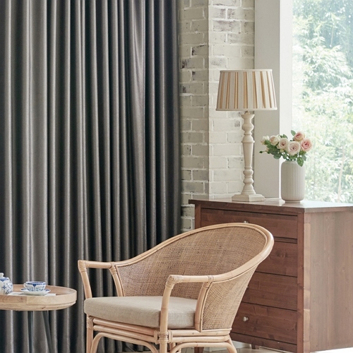 뷰하우스 아도니스 나비주름 암막커튼 (2장, 중형, 75x230cm)_이미지