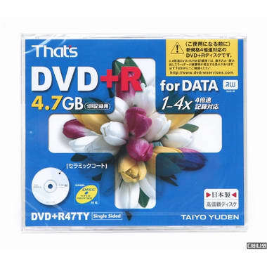 다이요유덴 DVD-R 4.7GB 4x 쥬얼 10장 data_이미지