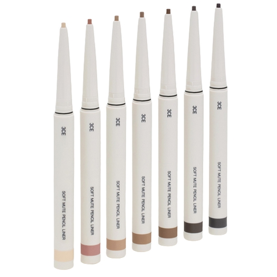 스타일난다 3CE 소프트 뮤트 펜슬 라이너 0.1g (1개)