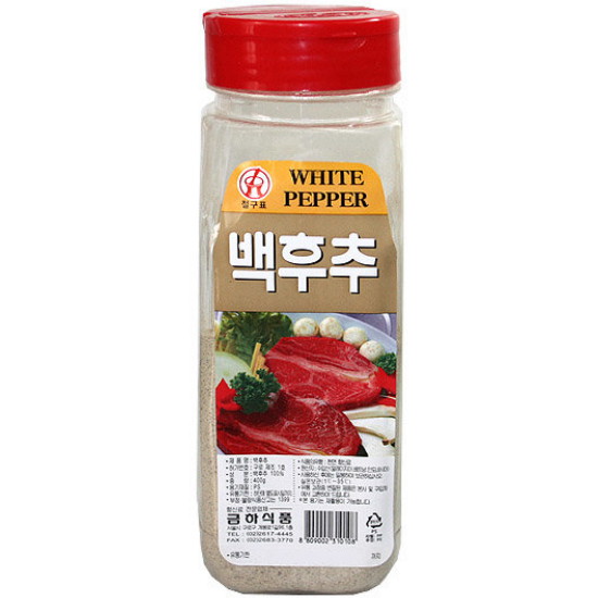 금하식품 절구표 백후추 400g (1개)_이미지