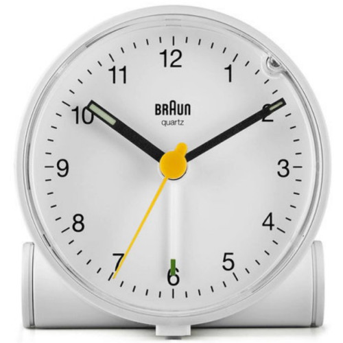 BRAUN  무소음 탁상용 알람시계 BC01W