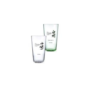 산토리 야마자키 하쿠슈 <b>위스키</b> 하이볼 잔 340ml  2P 세트