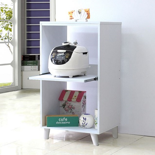 유니크가구  깔끔이 사선다리형 렌지대 500