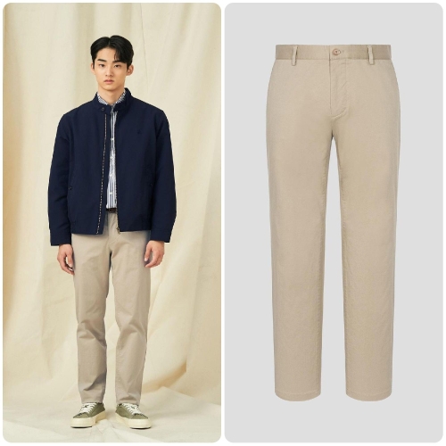 삼성물산 빈폴 남성 에센셜 봄 치노 슬림 팬츠 BC5121E01A