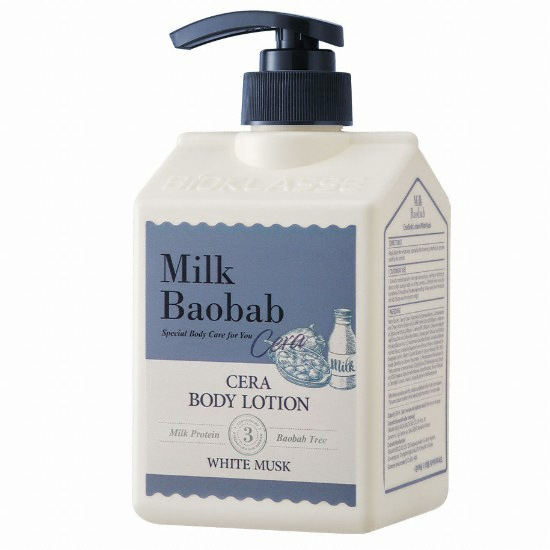 밀크바오밥 세라 바디로션 화이트머스크 600ml (4개)_이미지