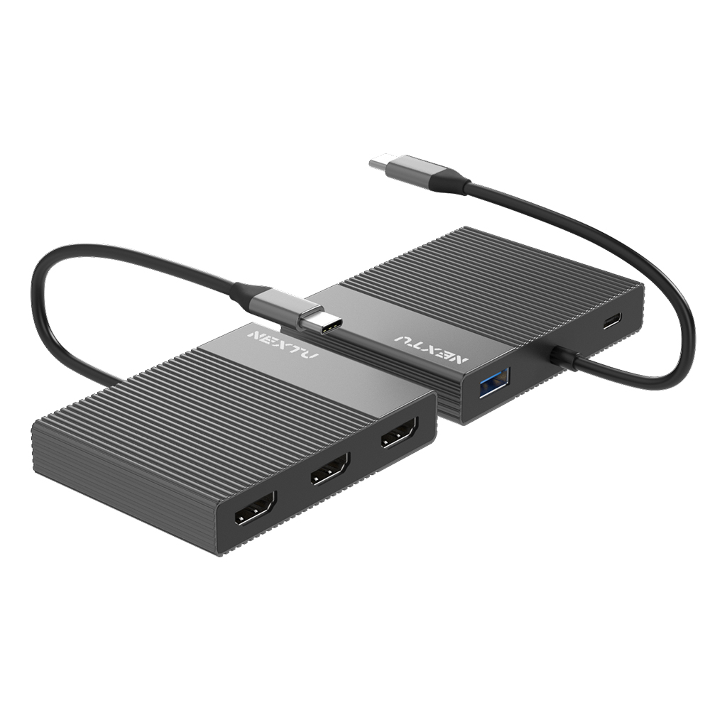 이지넷유비쿼터스 NEXTU 유에스뷰 GH2 Type C to TRIPLE HDMI 컨버터_이미지