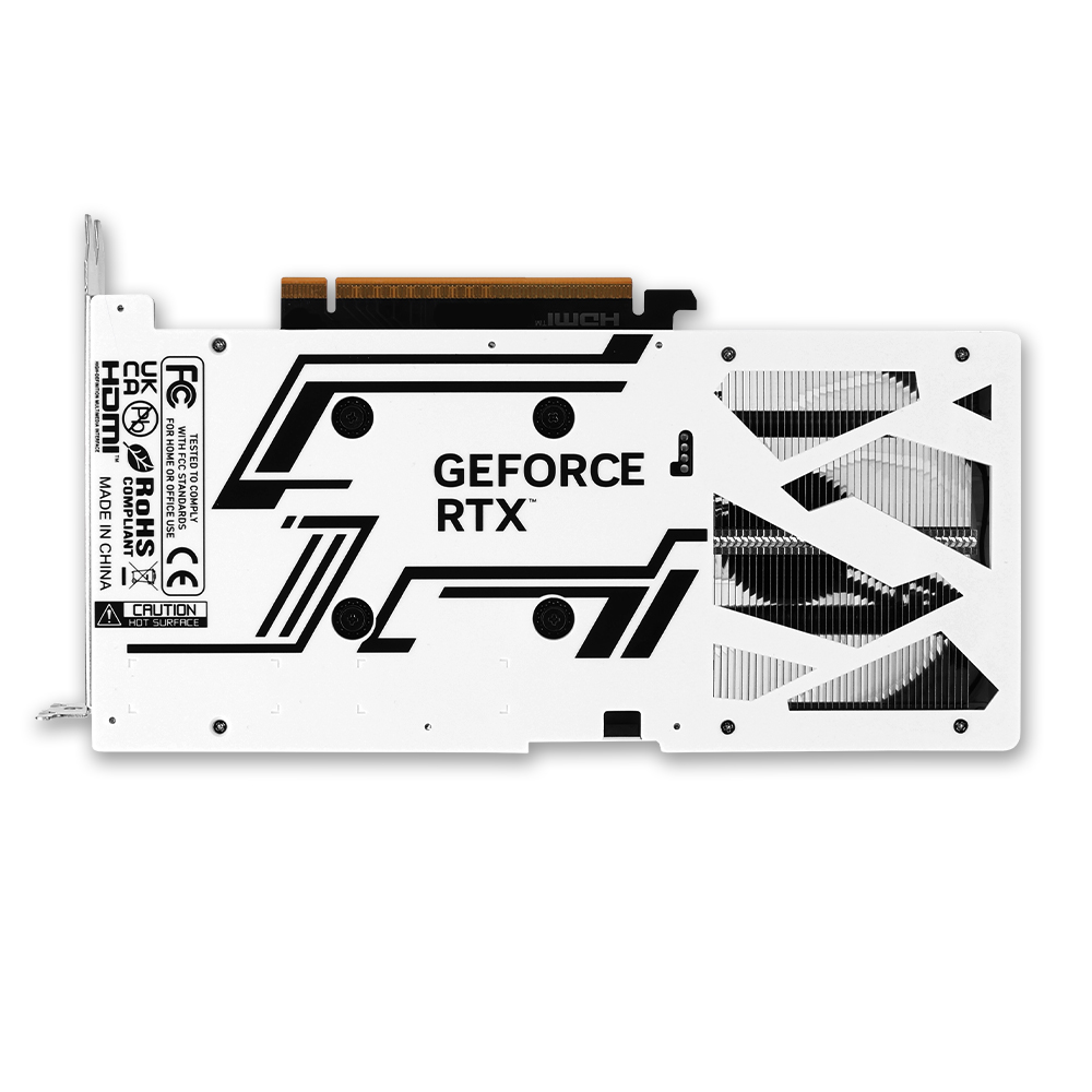 갤럭시 GALAX 지포스 RTX 5060 WHITE OC D7 8GB_이미지