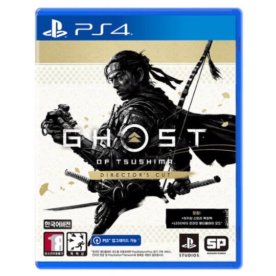 고스트 오브 쓰시마 디렉터즈 컷 한글판 PS4, 중고/패키지디스크_이미지