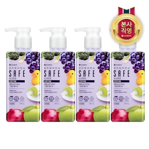  세이프 천연미네랄 385ml [4개]