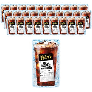 롯데칠성음료 칸타타 아이스 블랙 190ml (30개)