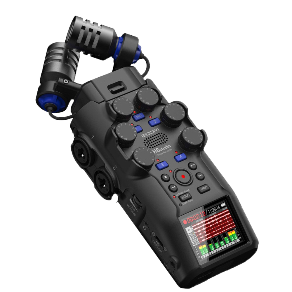 ZOOM H6 Studio (+32GB메모리카드/미니스탠드, 정품)_이미지