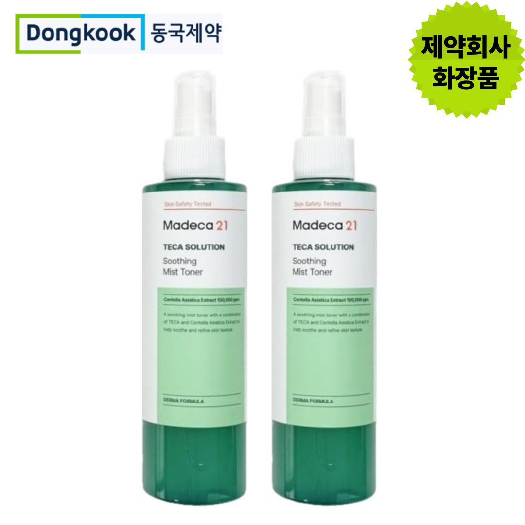 동국제약 마데카21 테카 솔루션 수딩 미스트 토너 200ml (2개)_이미지