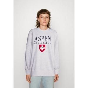 아베크롬비 Fitch THE SOFTAF 맥스 패치 롱 SUN데이 크루 스셔츠 맨투맨 그레이 1583708