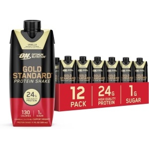 옵티멈뉴트리션 Gold Standard 단백질 셰이크 바닐라 325ml (12개)_이미지