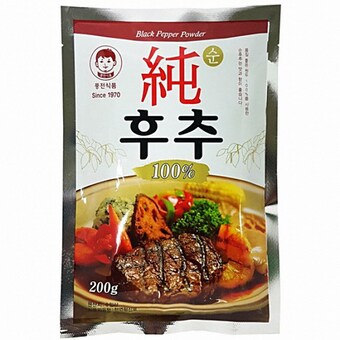 풍전식품 <b>순후추</b> 200g