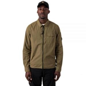 Gabardine Zipped Shirt 15CMSH158A 002824G 653 개버딘 집업 셔츠