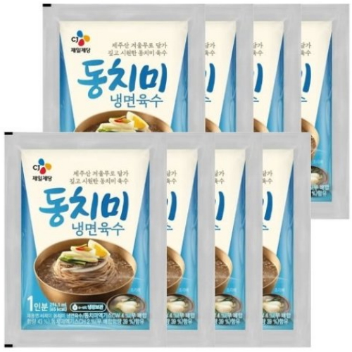 CJ제일제당 동치미 냉면육수 300g (8개)