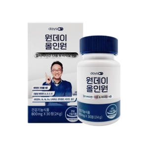 노바렉스 데이즈온 원데이 올인원 800mg 30정 (1개)