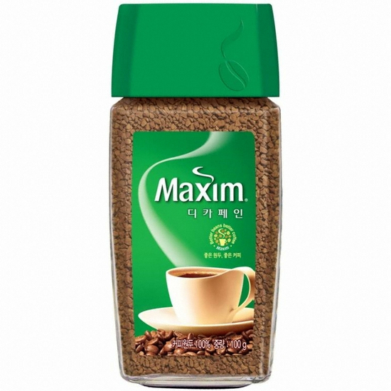 동서식품 맥심 디카페인 병 100g (5개)_이미지