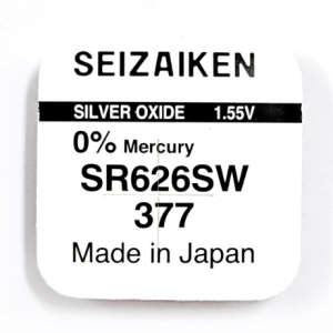 세이코 세자이켄 시계 배터리 377 SR626SW 1알