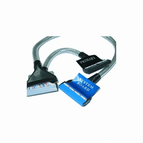 라이트컴 COMS E-IDE (UDMA-133) 라운드 케이블 (0.8m)_이미지