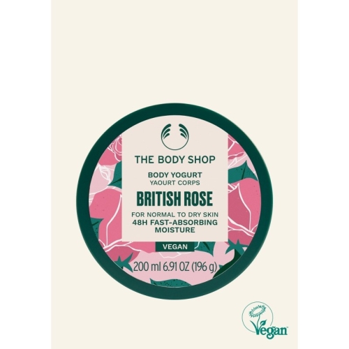 더바디샵 브리티쉬 로즈 바디 요거트 200ml (2개)_이미지