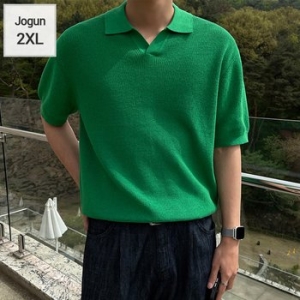 조군샵 워셔블 썸머 오픈카라 니트_JG1975_이미지