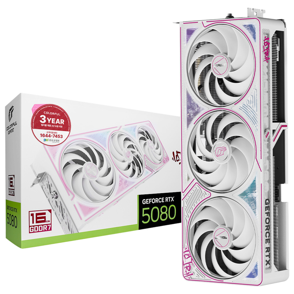 COLORFUL iGame ������ RTX 5080 ULTRA OC White D7 16GB ��������