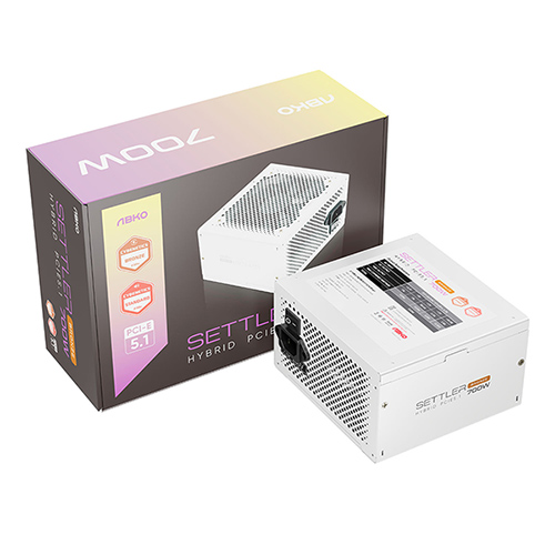 앱코 SETTLER 하이브리드 PCIE5.1 STH-700B ETA BRONZE 화이트_이미지