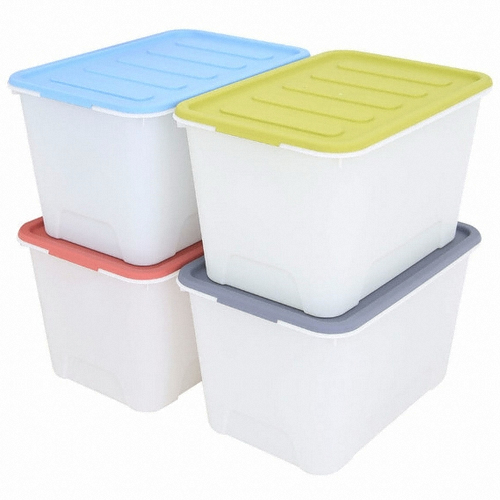 가쯔 멀티 블럭 리빙박스 72L (4개)_이미지