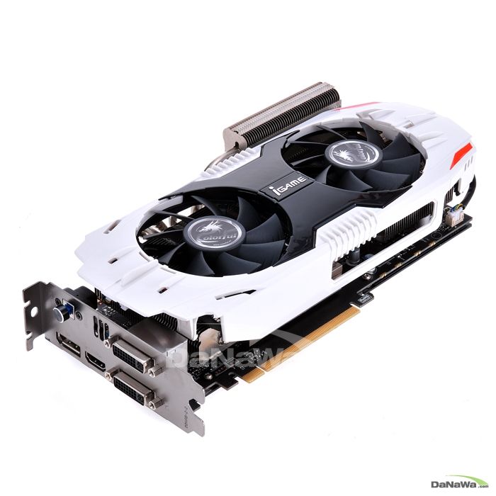 COLORFUL ������ GTX660 TI iGAME D5 2GB White Shark