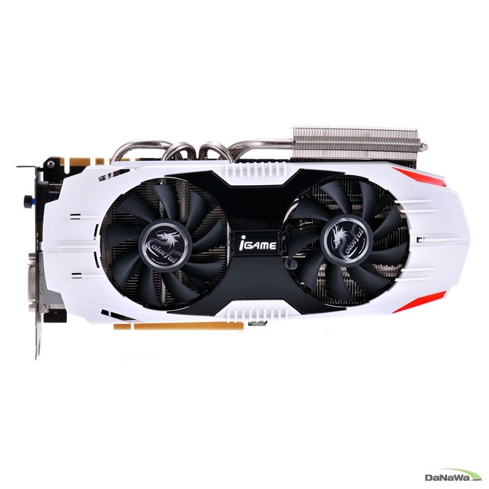 COLORFUL 지포스 GTX660 TI iGAME D5 2GB White Shark