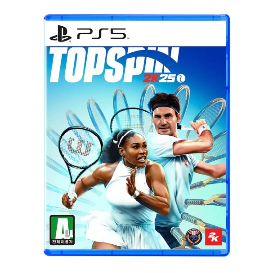  탑스핀 2K25 한글판 PS5, 패키지디스크
