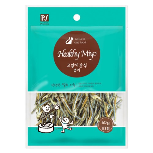 훗가이도푸즈 아스쿠 헬씨미요 멸치 60g (1개)