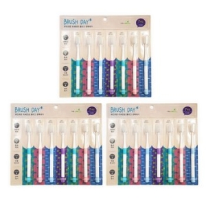 더웰 브러쉬데이 부드러운 미세모 칫솔 (21개)