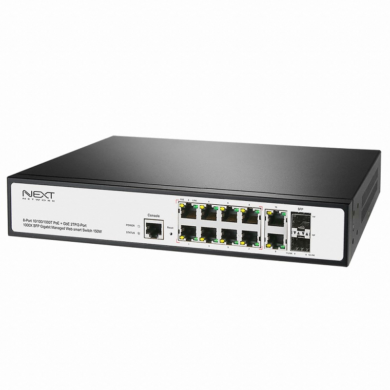 이지넷유비쿼터스 넥스트 NEXT-POE4012L2-SFP PoE 스위치허브_이미지