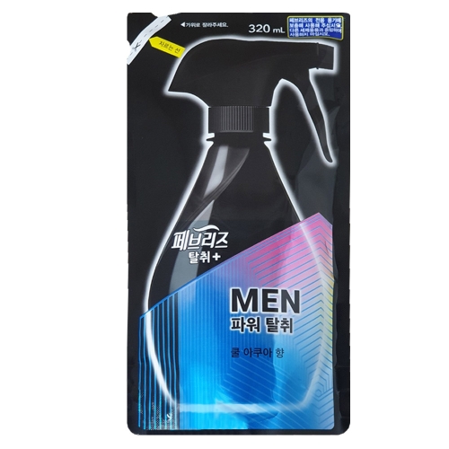 페브리즈 포맨 쿨 아쿠아 향 리필 320ml (8개)_이미지