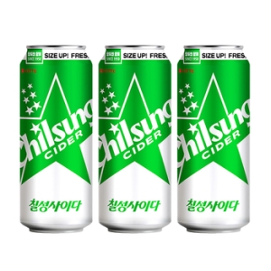 롯데칠성음료 칠성사이다 490ml (6개)