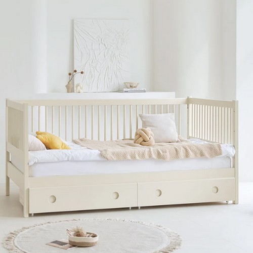상일리베가구 르몽 원목 데이베드 수납 침대 SS (매트별도)_이미지