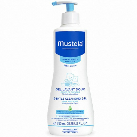 무스텔라 젠틀 클렌징 젤 750ml