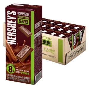 매일유업 허쉬 초콜릿 드링크 프로틴 235ml (24개)